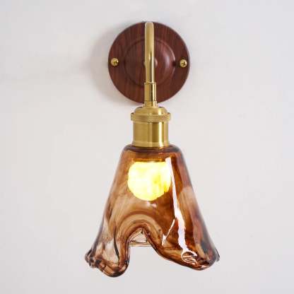 Verona Amber Wall Lamp