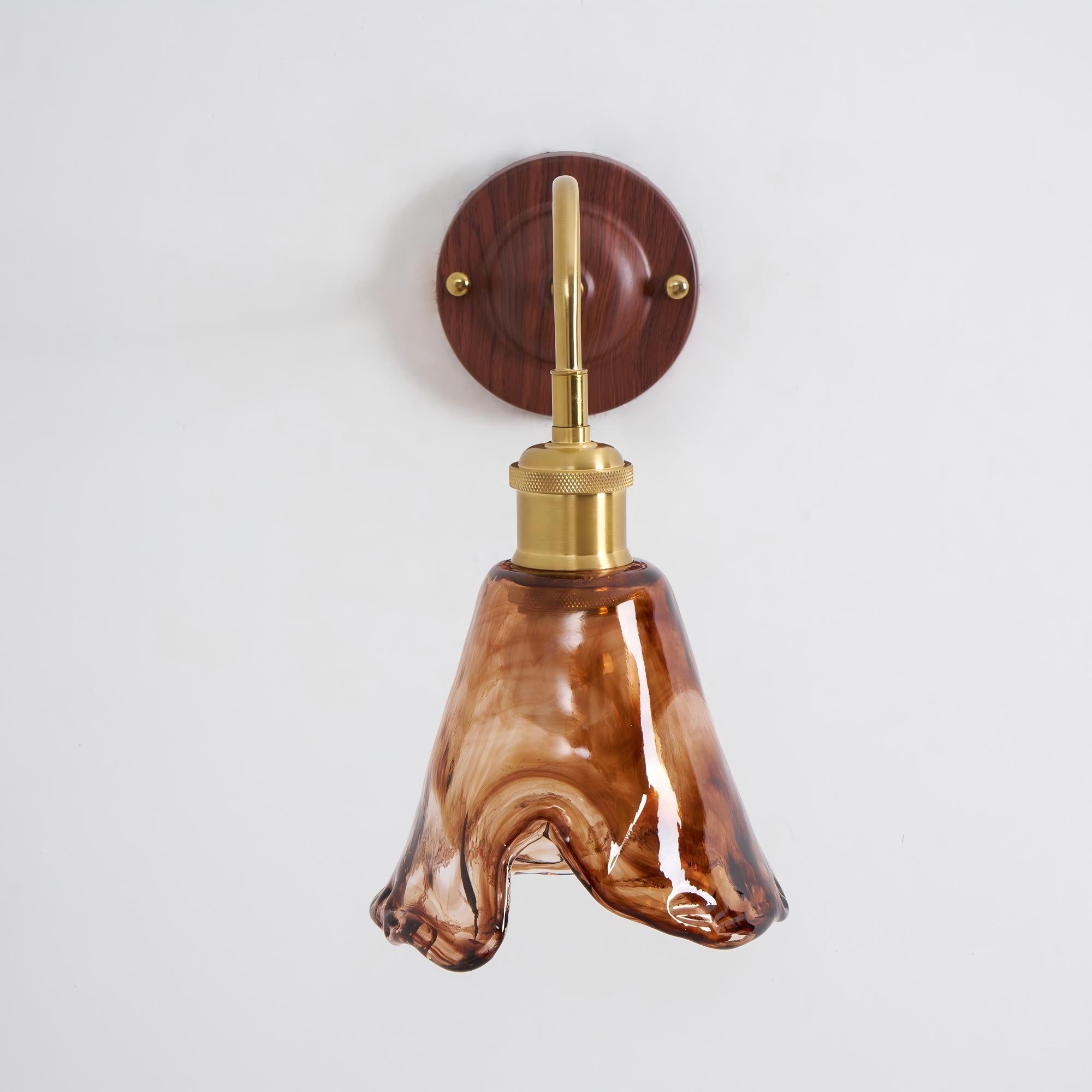 Verona Amber Wall Lamp