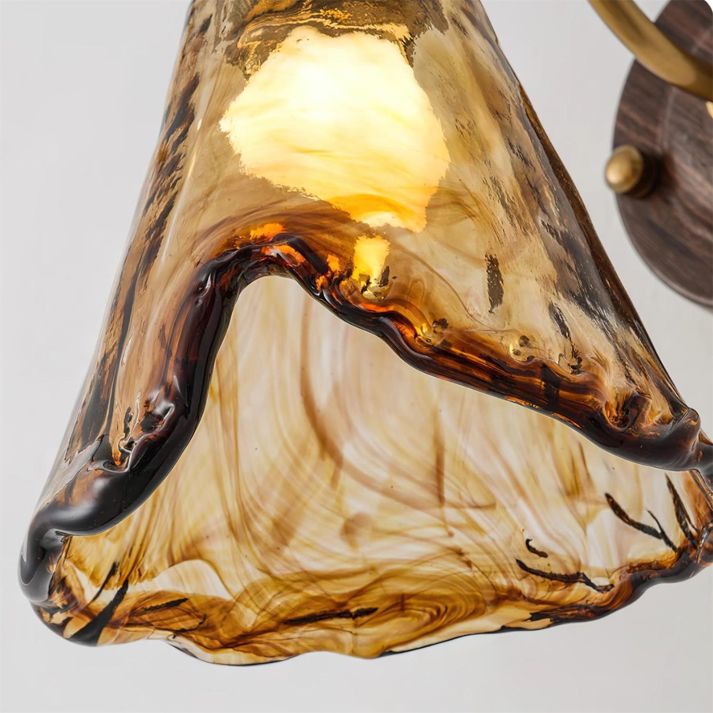 Verona Amber Wall Lamp