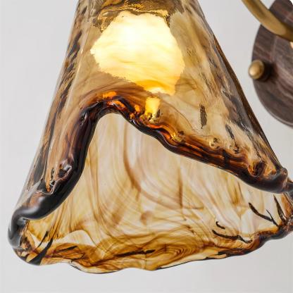 Verona Amber Wall Lamp