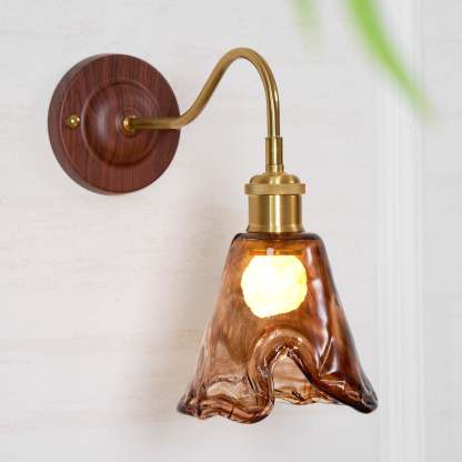 Verona Amber Wall Lamp