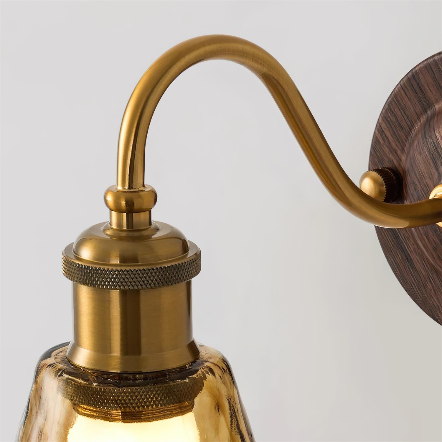 Verona Amber Wall Lamp
