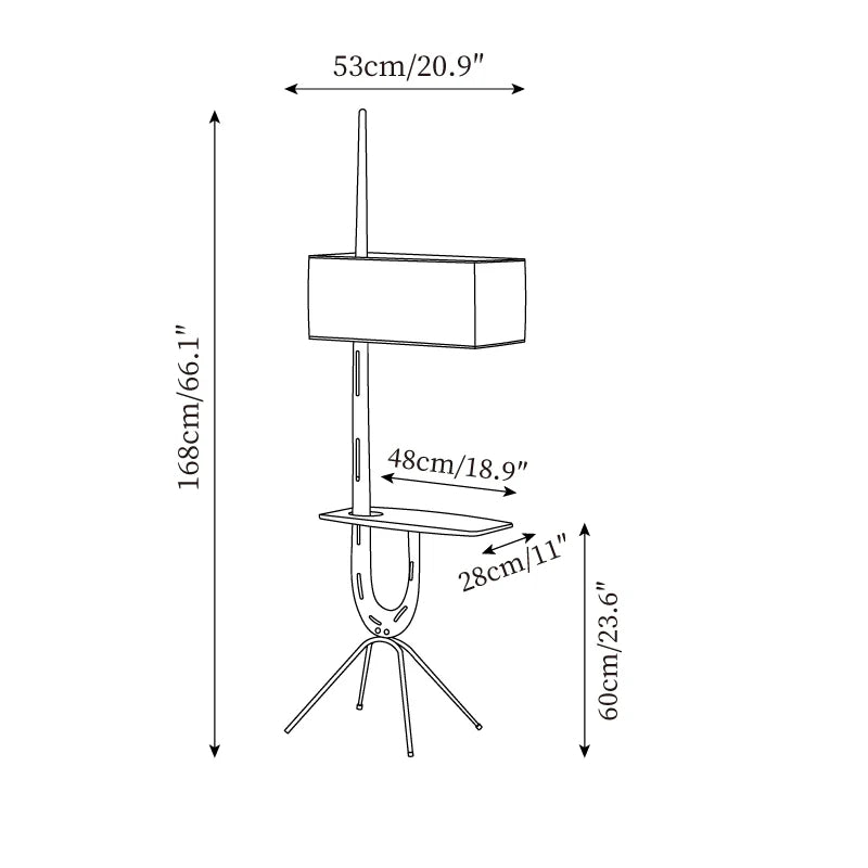 Drift Giraffe Floor Lamp