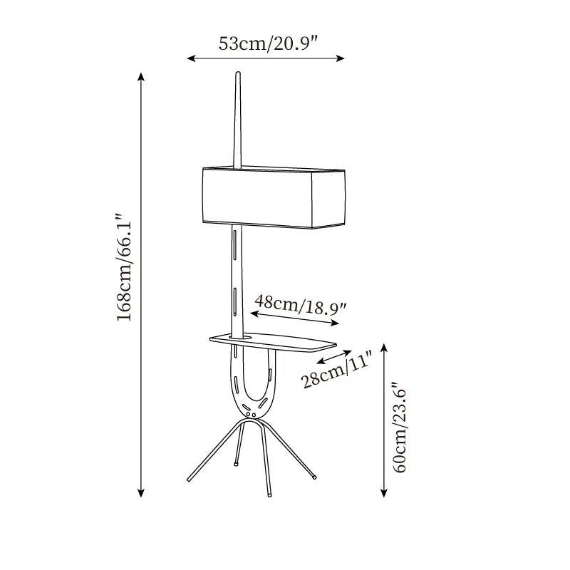 Drift Giraffe Floor Lamp