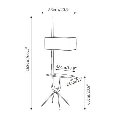 Drift Giraffe Floor Lamp