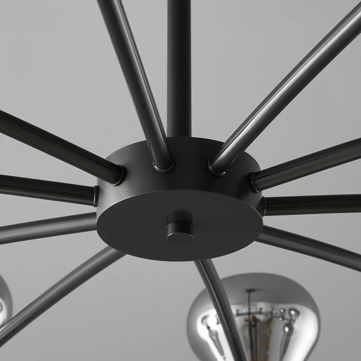 Halo Hourglass Glass Chandelier