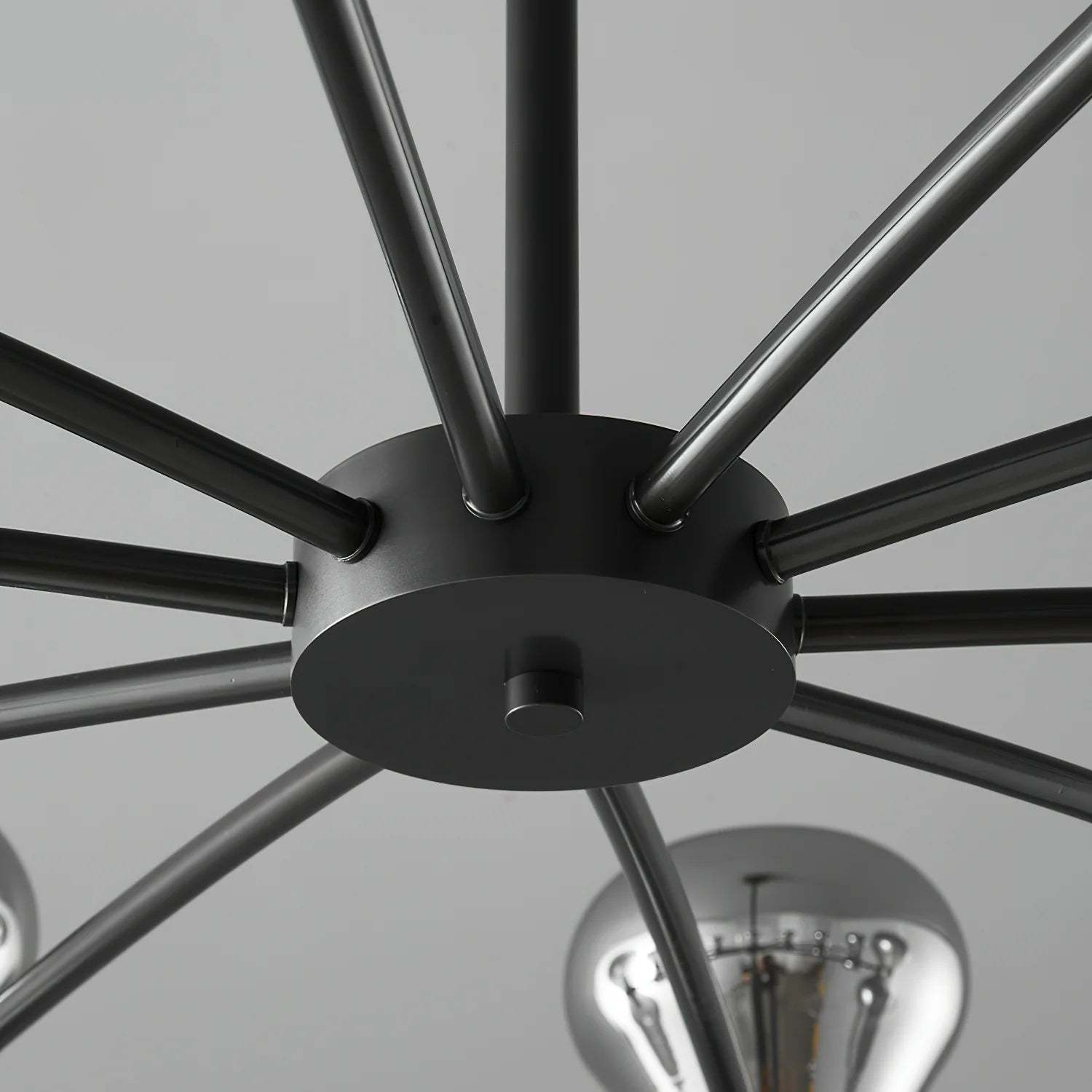 Halo Hourglass Glass Chandelier