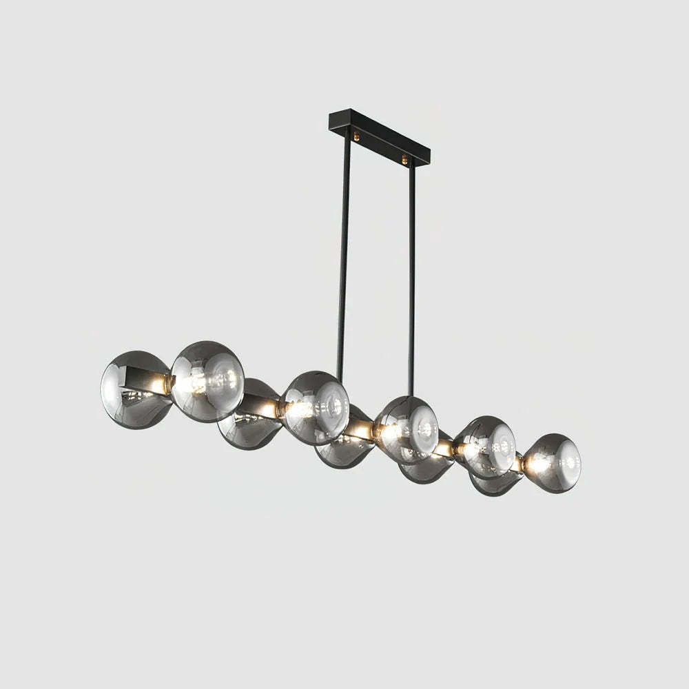 Halo Hourglass Glass Chandelier
