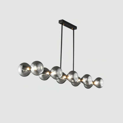 Halo Hourglass Glass Chandelier