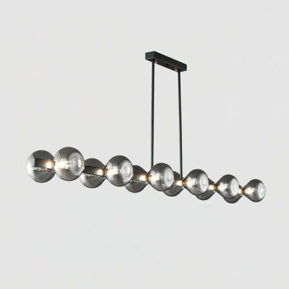 Halo Hourglass Glass Chandelier