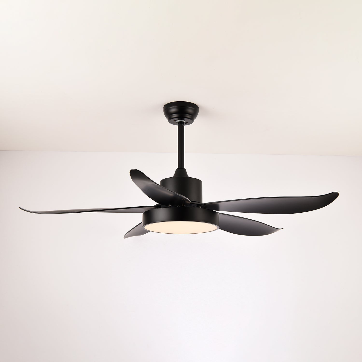 Ventilador de Techo Moderno Auron con Luz y aspas en movimiento