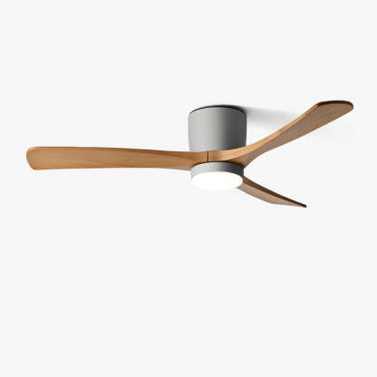 Ventilador de Techo con Luz Ezra Nórdico mostrando su motor DC silencioso
