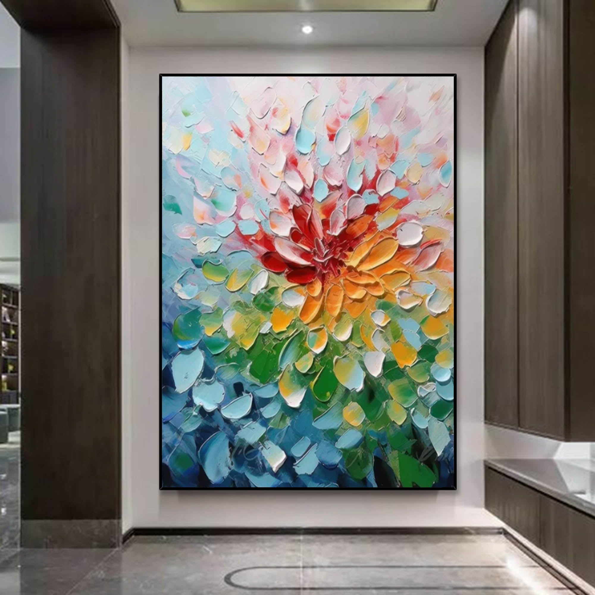 Arte Floral Colorido #MS049