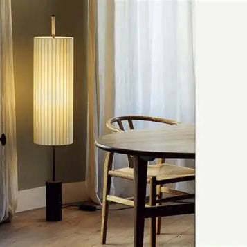 Axis Fabric Cylinder Floor Light