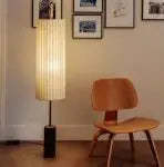 Axis Fabric Cylinder Floor Light