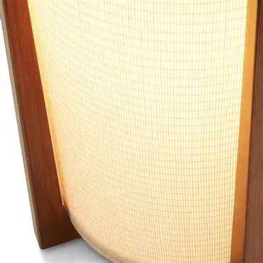 Hakka Natural Fabric Wood Floor Light