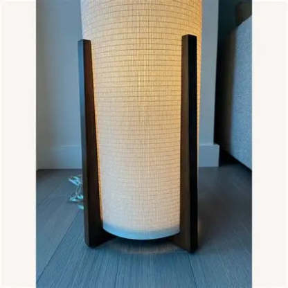 Hakka Natural Fabric Wood Floor Light