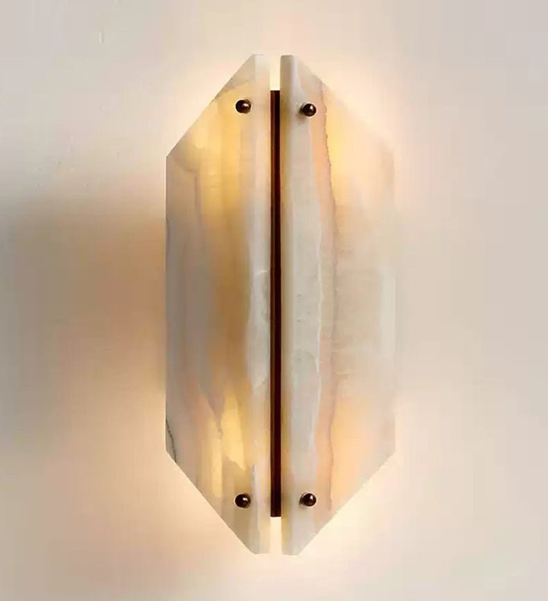Onyxa Crest Alabaster Aplique