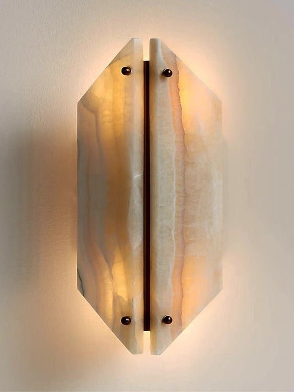 Onyxa Crest Alabaster Aplique