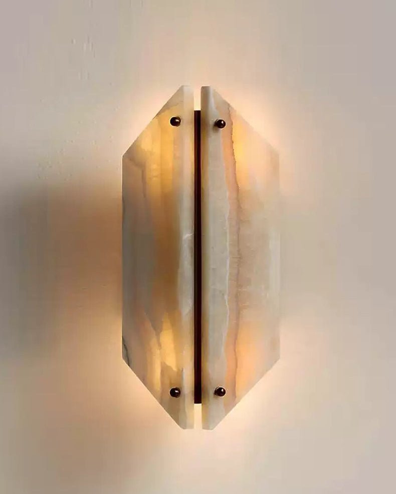 Onyxa Crest Alabaster Aplique