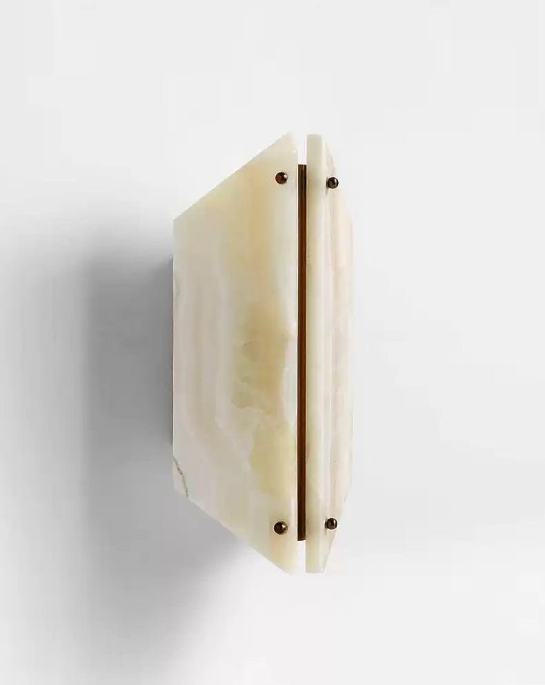 Onyxa Crest Alabaster Aplique
