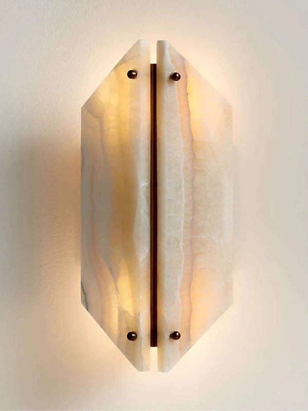 Onyxa Crest Alabaster Aplique