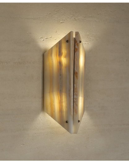 Onyxa Crest Alabaster Aplique
