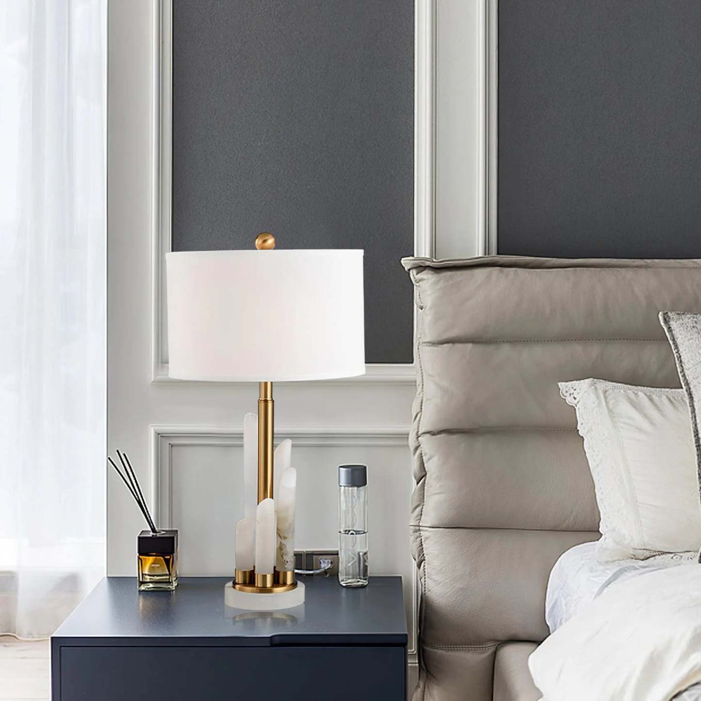 Dune Alabaster Table Lamp