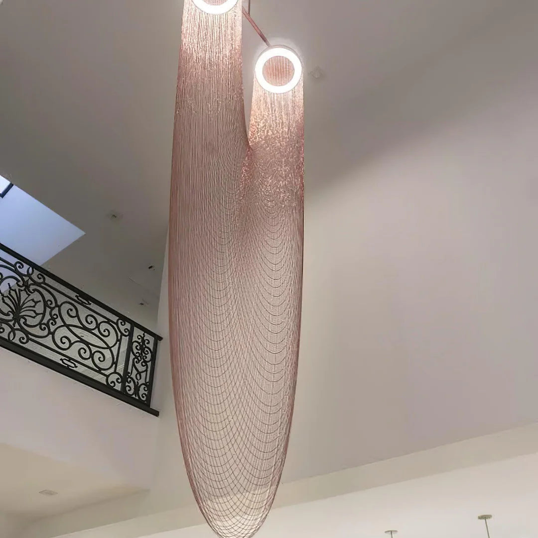 Axis Cascading Chain Drape Chandelier