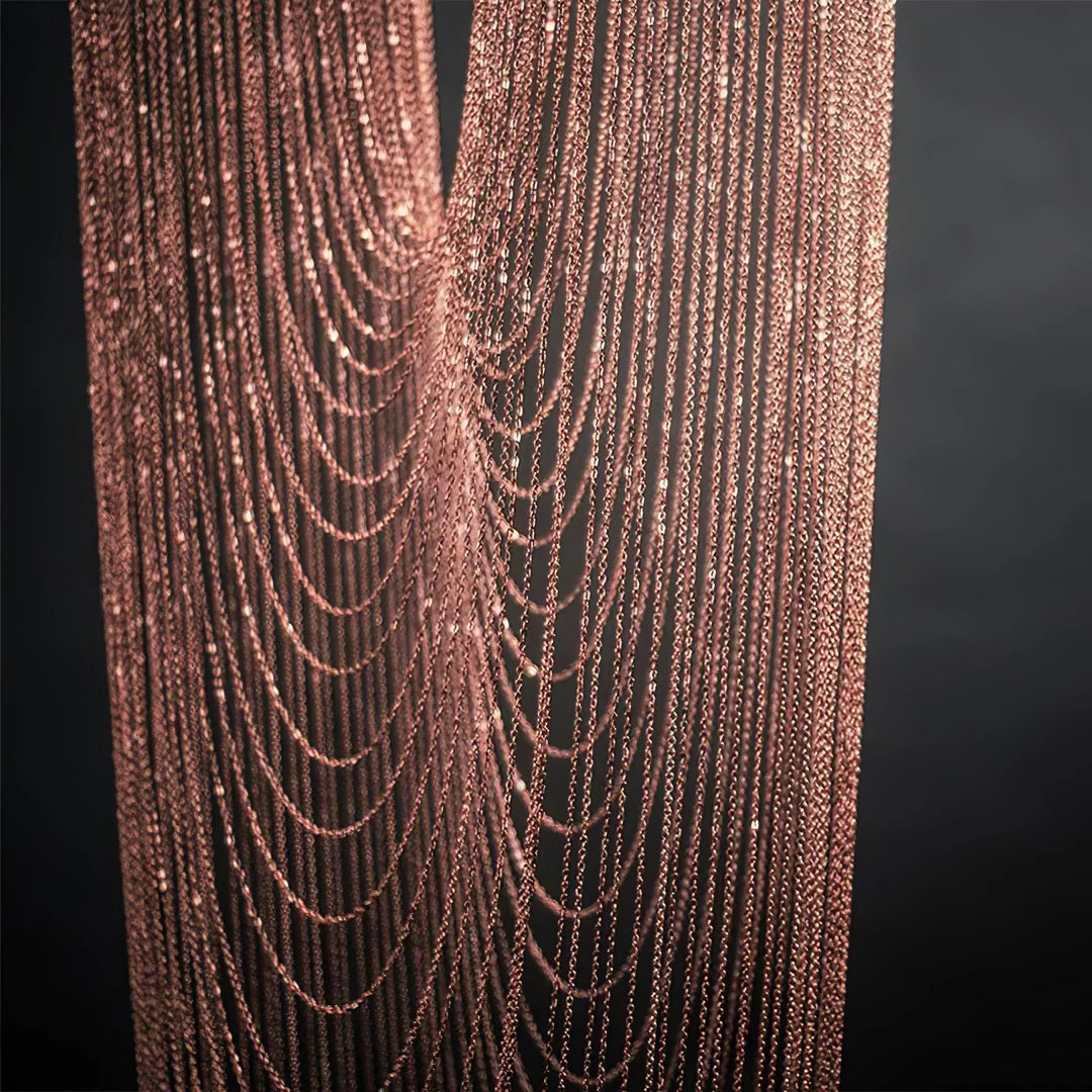 Axis Cascading Chain Drape Chandelier