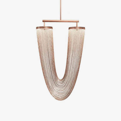 Axis Cascading Chain Drape Chandelier