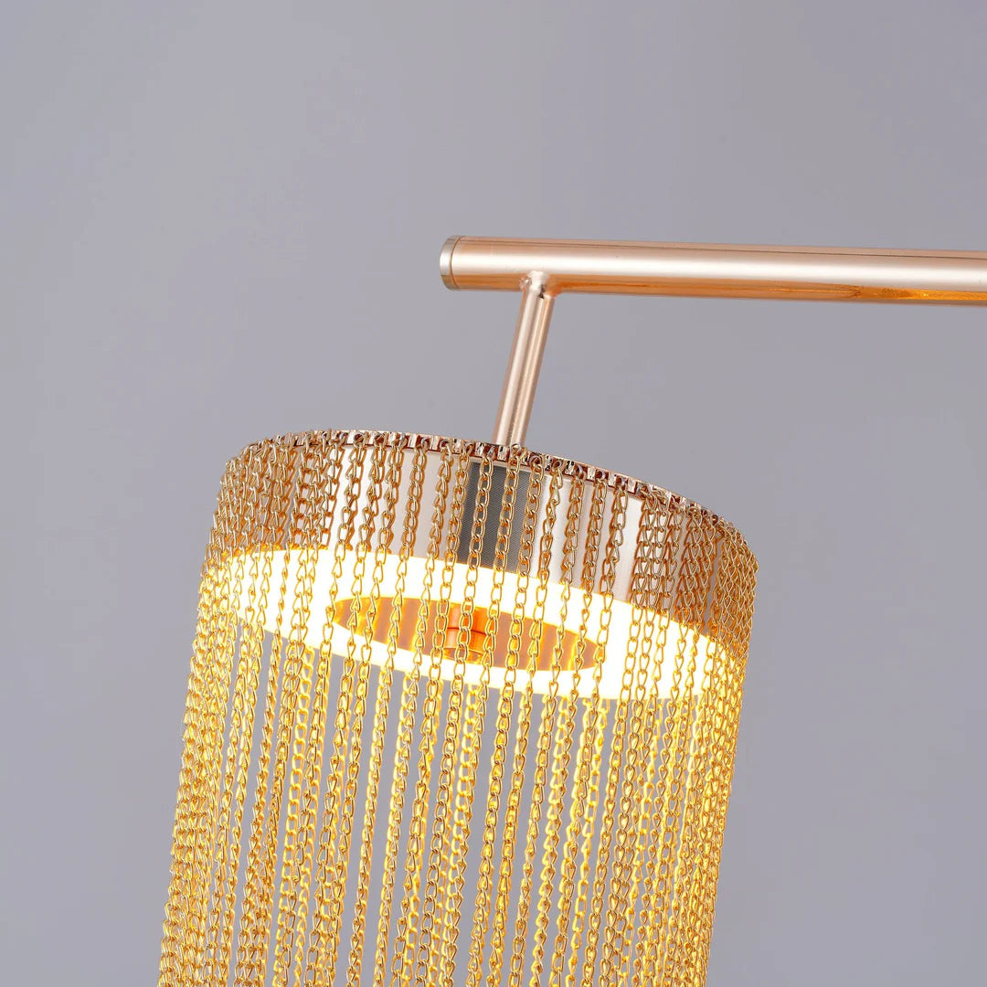Axis Cascading Chain Drape Chandelier