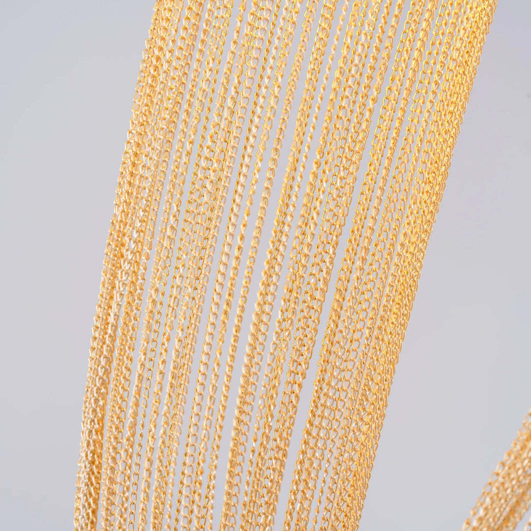 Axis Cascading Chain Drape Chandelier