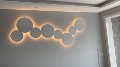 Geométrico Disco Aplique