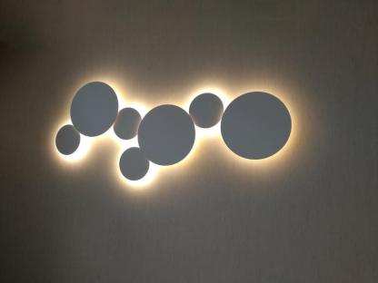 Geométrico Disco Aplique