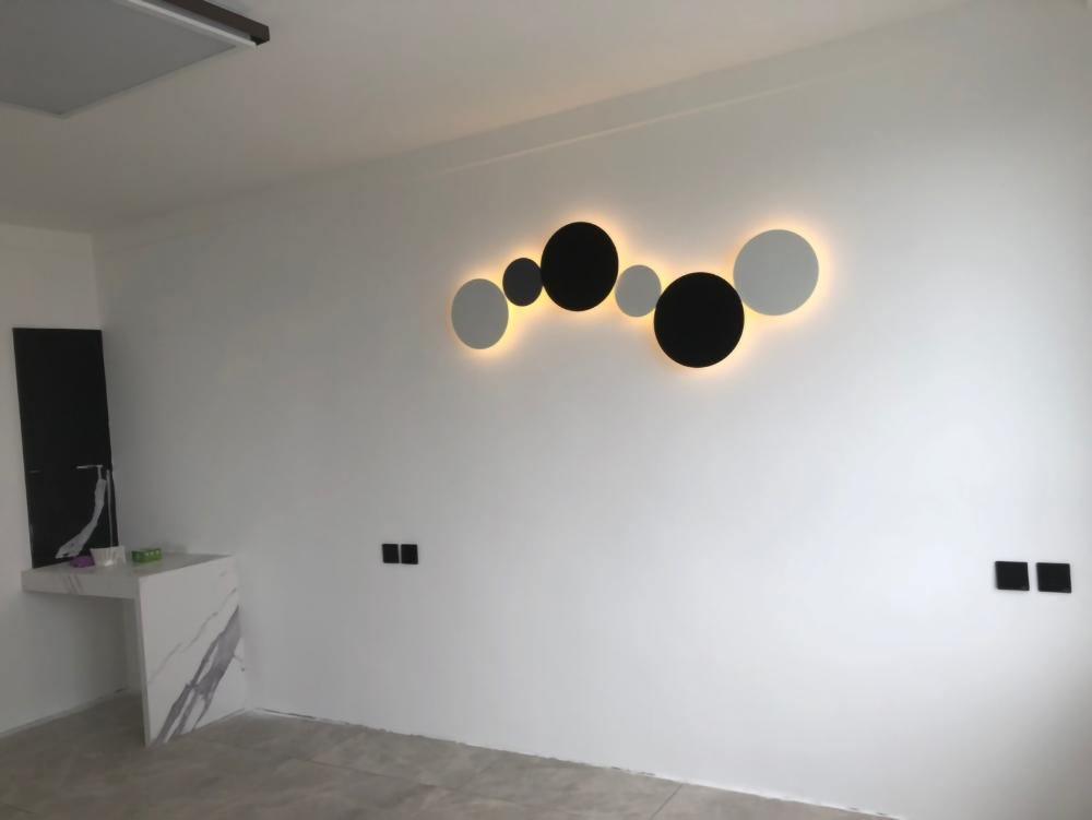 Geométrico Disco Aplique