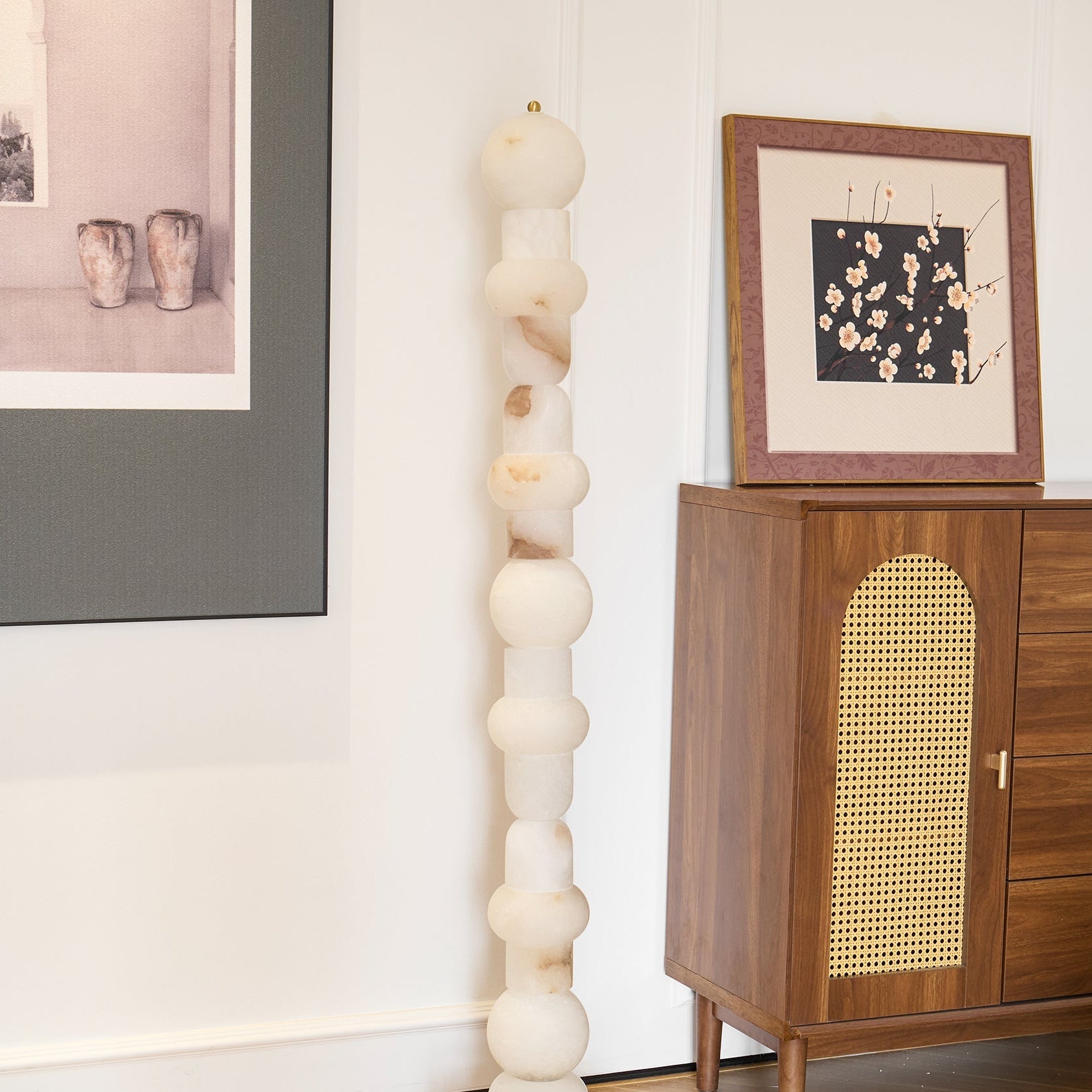 Dune Alabaster Floor Lamp