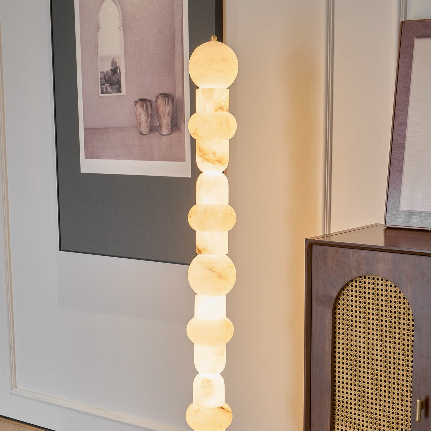 Dune Alabaster Floor Lamp