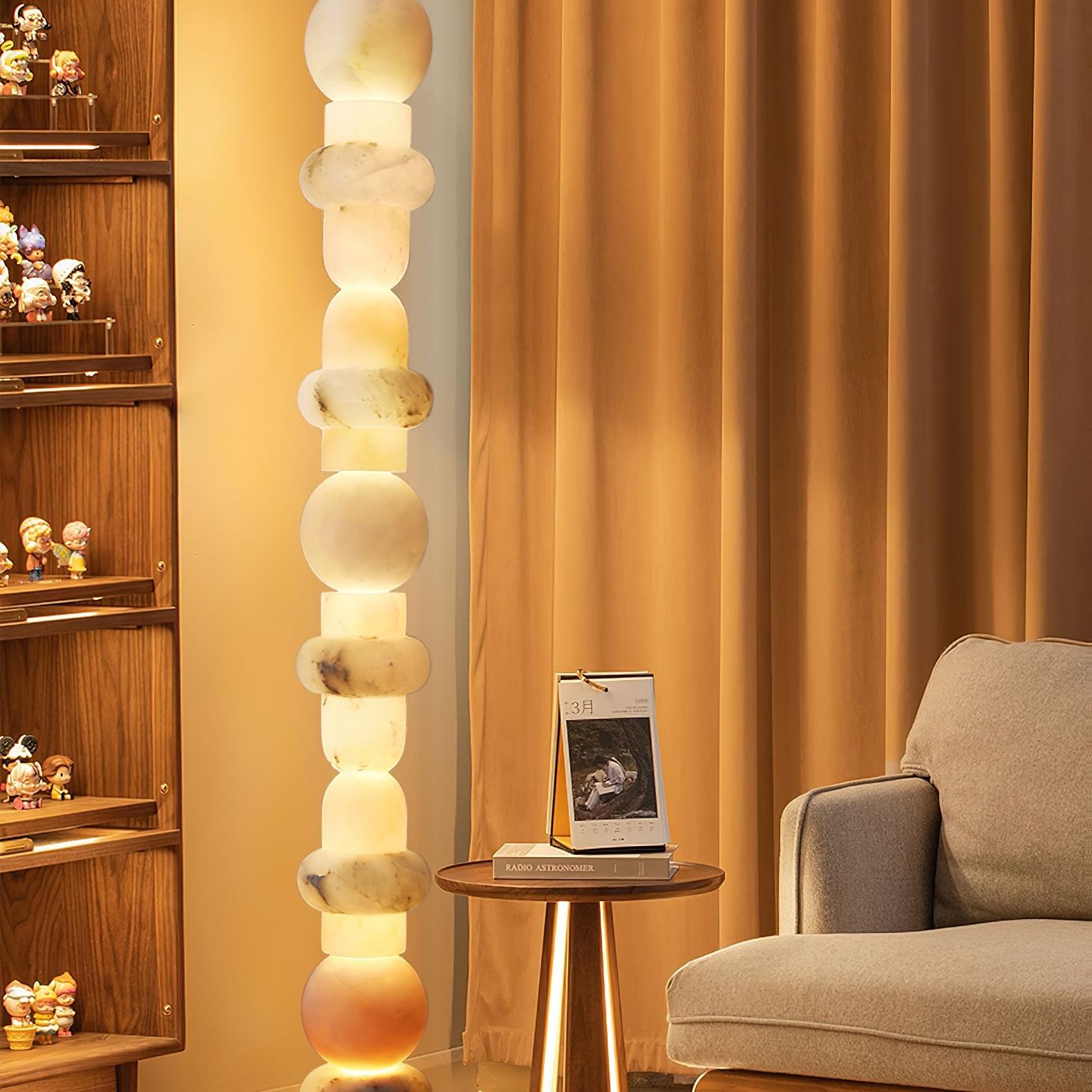 Dune Alabaster Floor Lamp