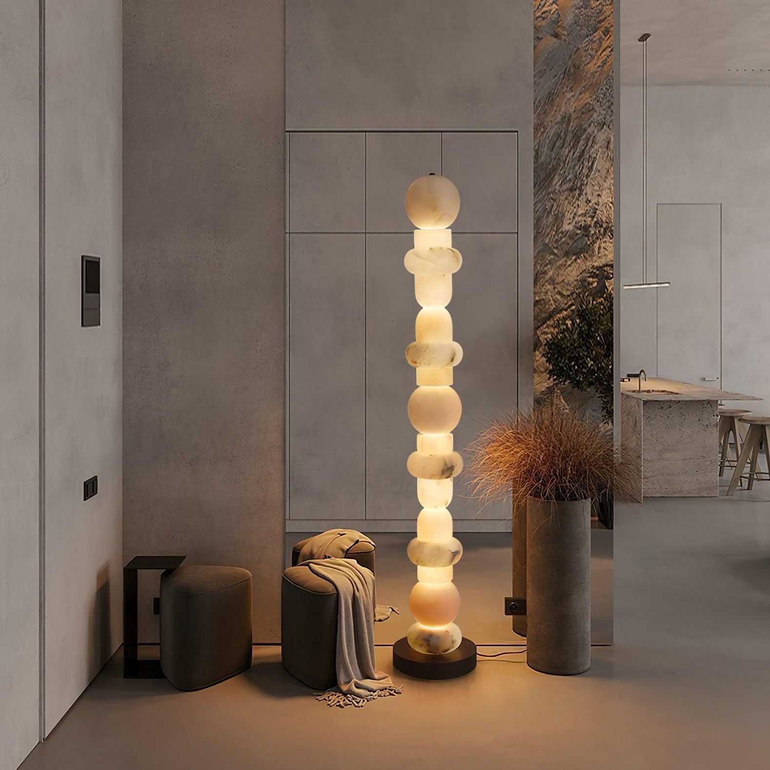 Dune Alabaster Floor Lamp