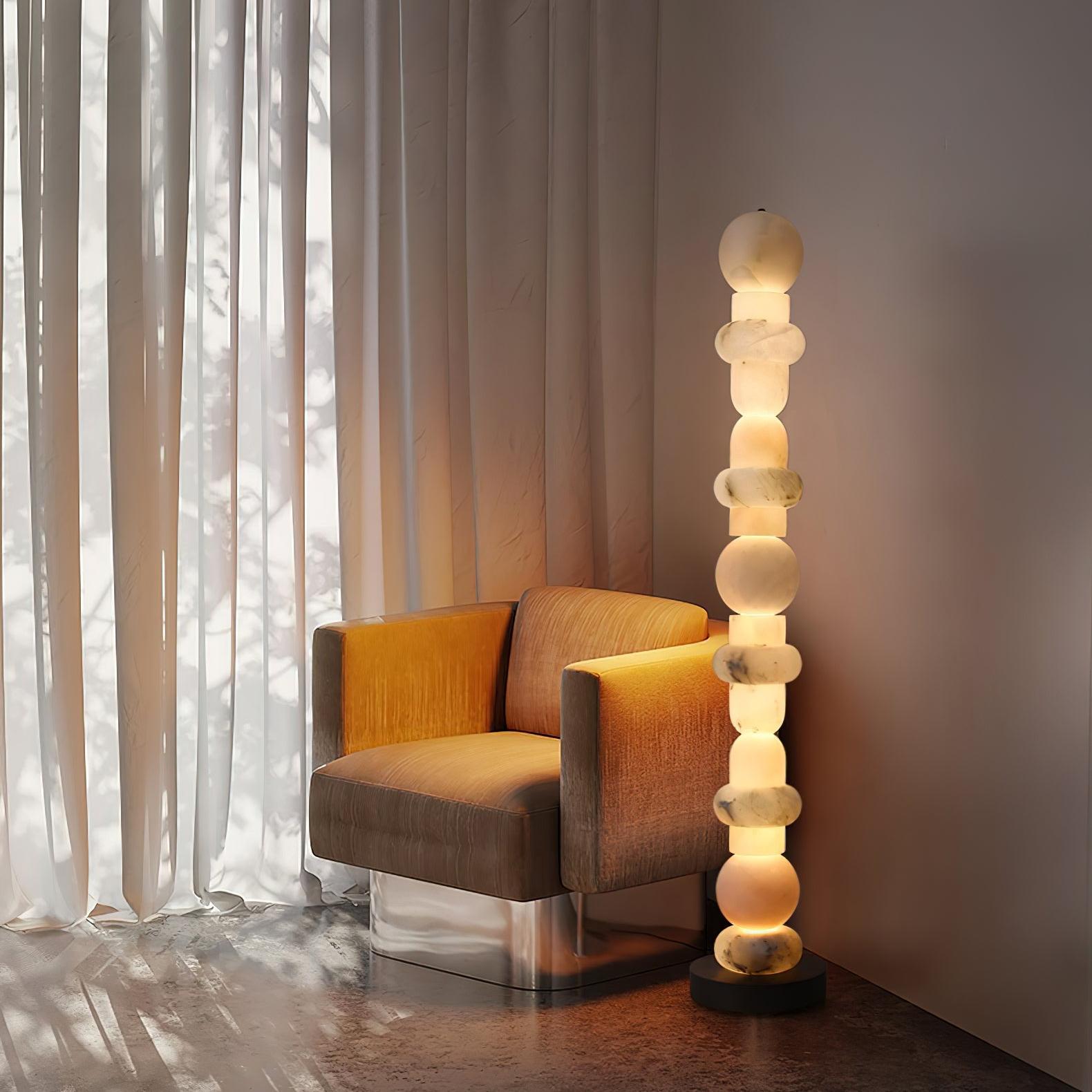Dune Alabaster Floor Lamp