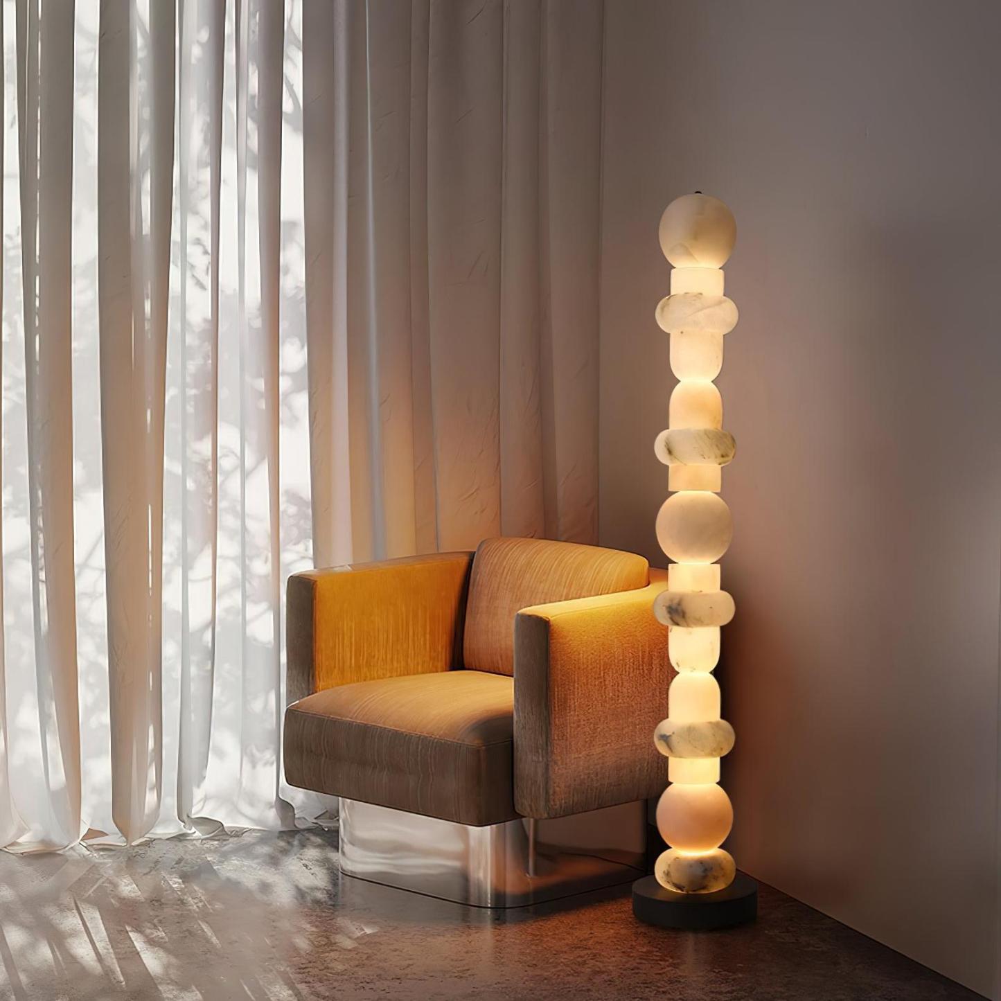 Dune Alabaster Floor Lamp