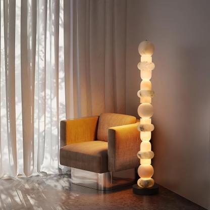 Dune Alabaster Floor Lamp
