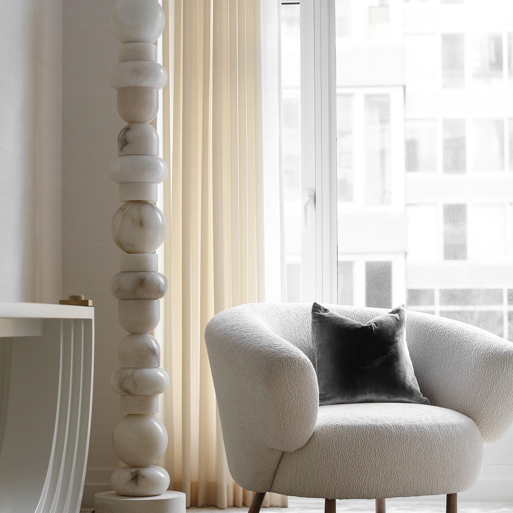 Dune Alabaster Floor Lamp