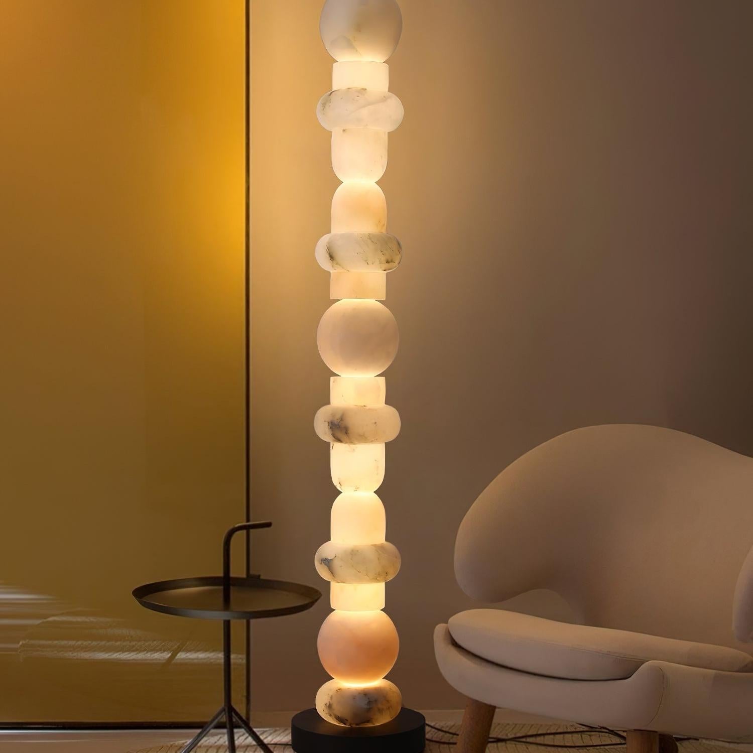Dune Alabaster Floor Lamp