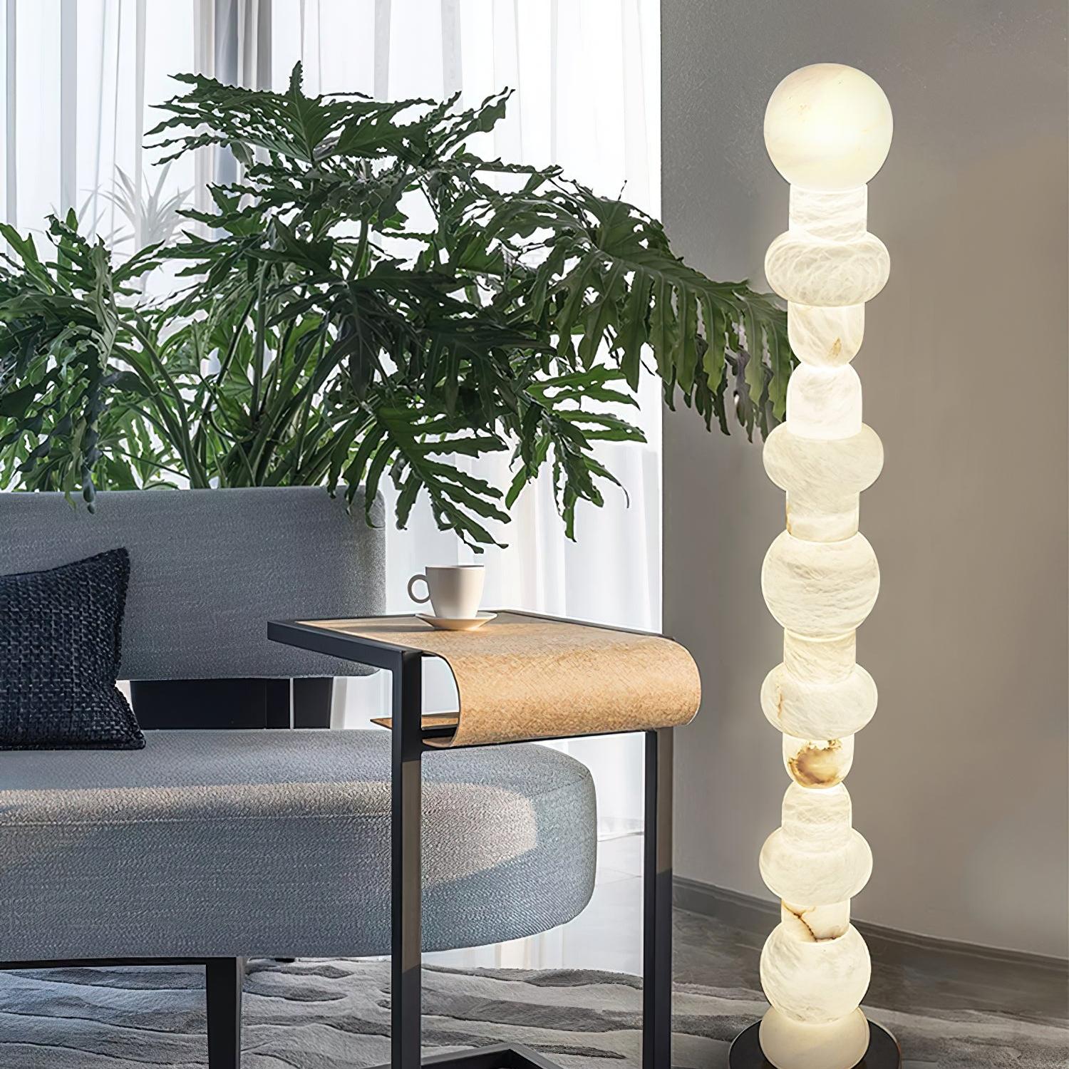 Dune Alabaster Floor Lamp