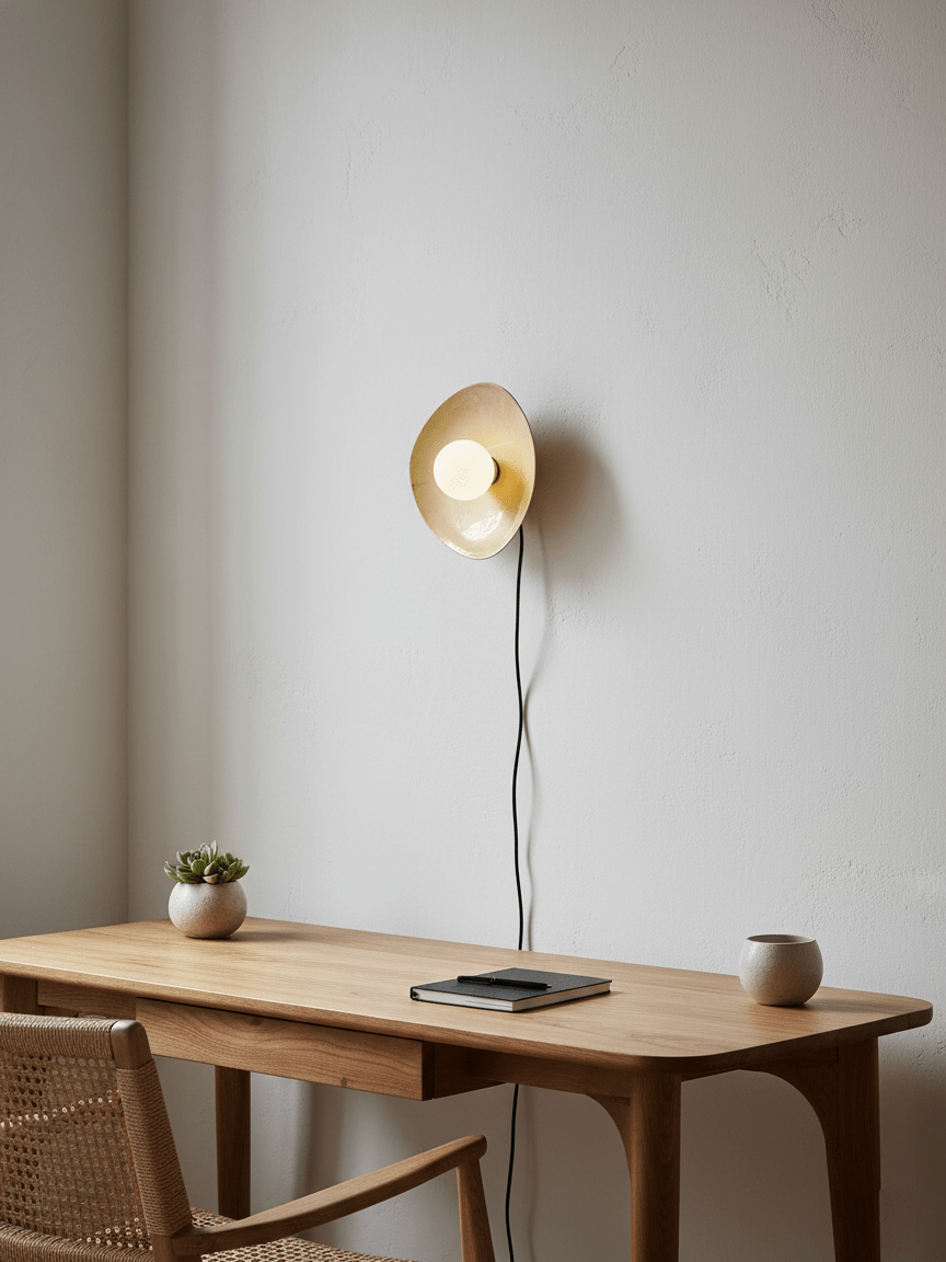 Pebble Disc Plug-in Aplique