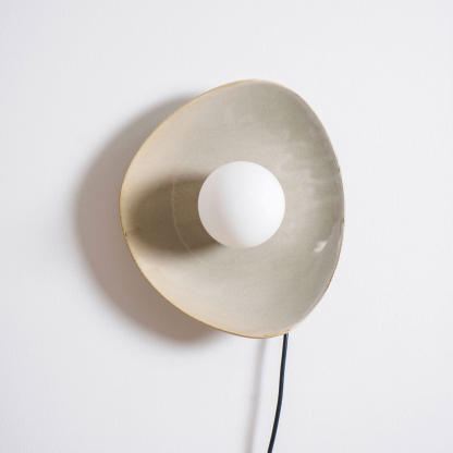 Pebble Disc Plug-in Aplique