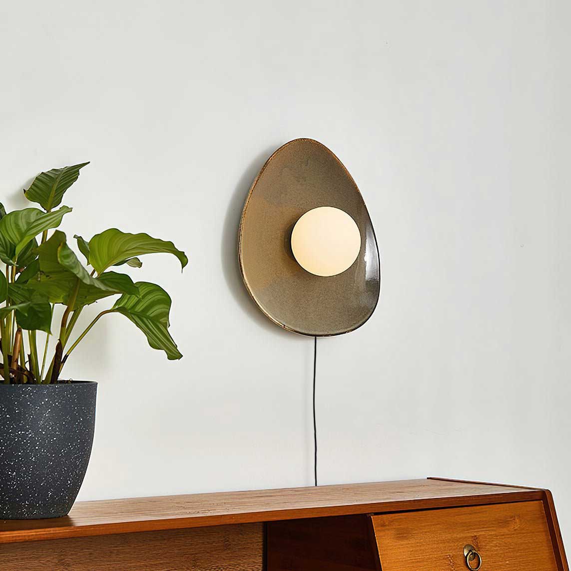 Pebble Disc Plug-in Aplique