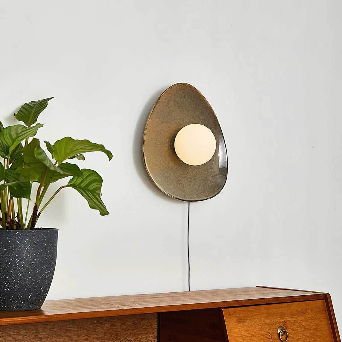 Pebble Disc Plug-in Aplique